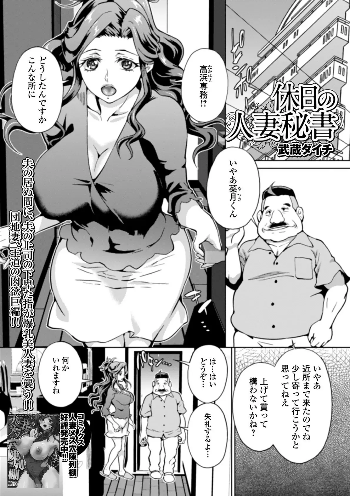 休日の人妻秘書 武蔵ダイチ