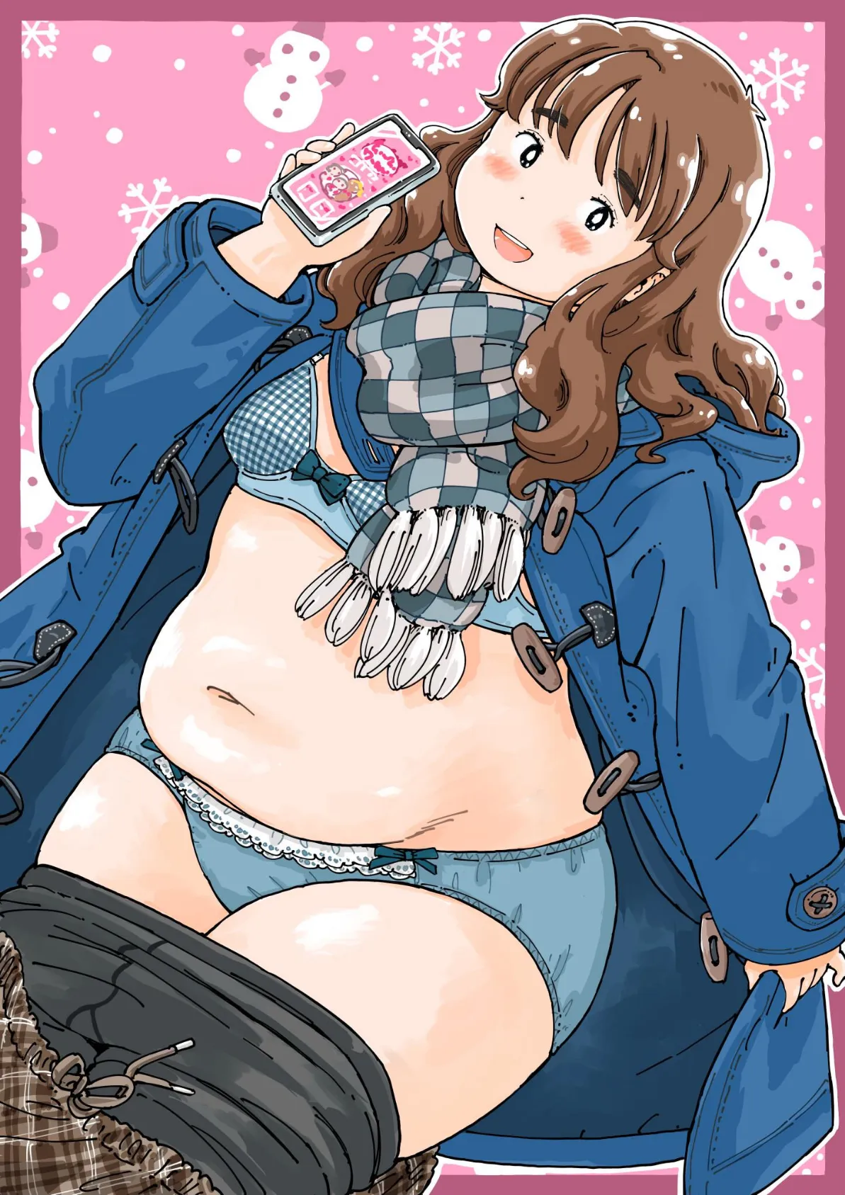 ムッチングアプリ 〜ゆきっぺの思い出〜 《読み切り》 2ページ