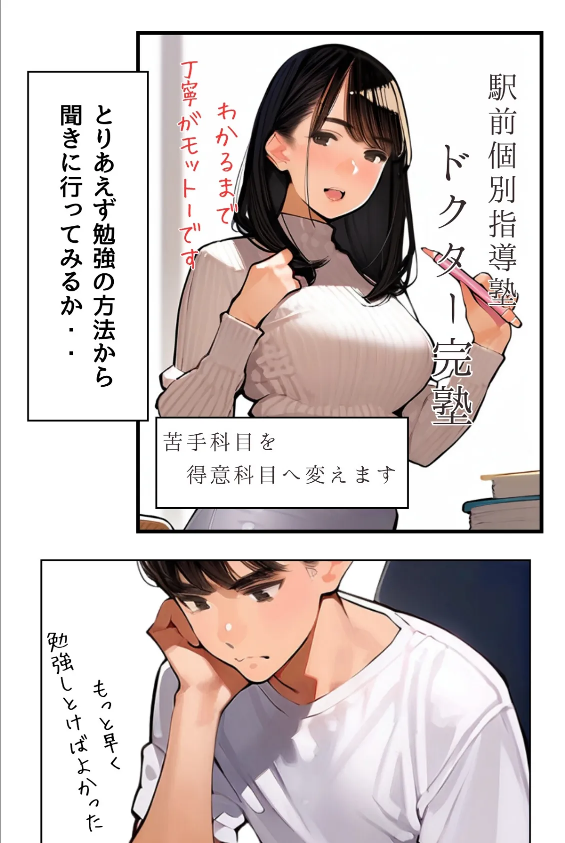 塾講師一ノ瀬先生の秘密個別指導【R指定】合冊版1（フルカラー） 15ページ