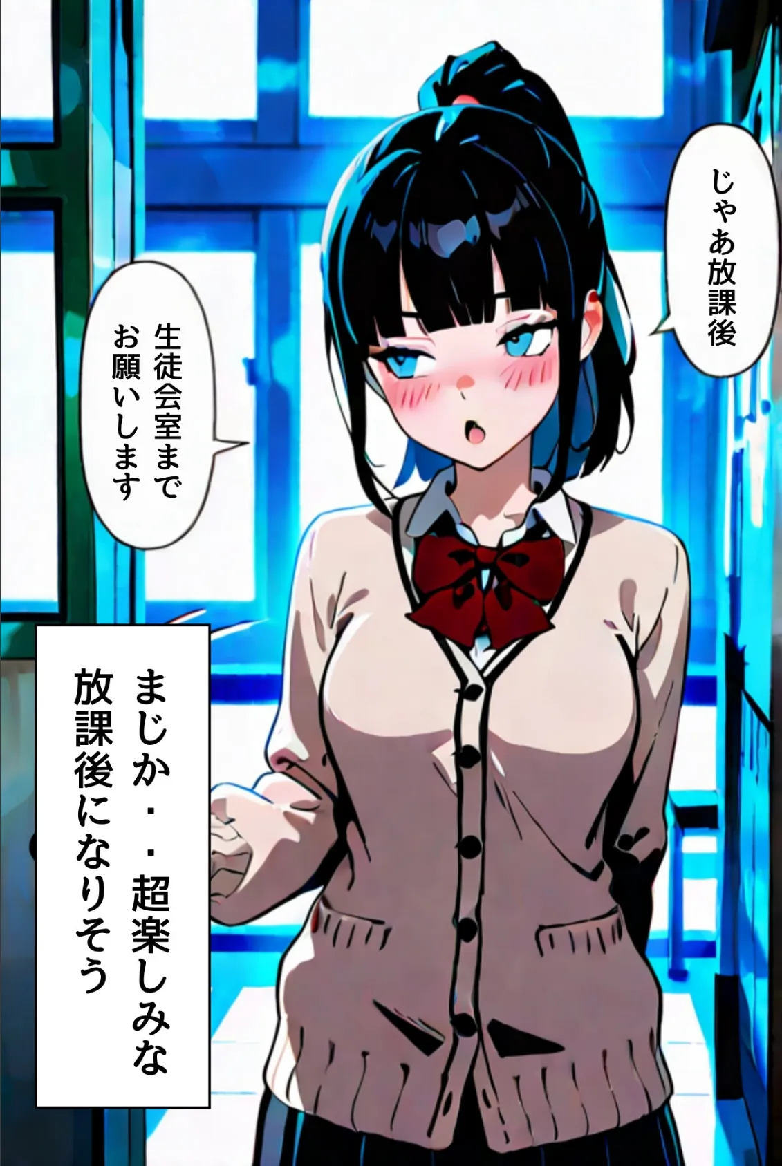 委員長瑛子、セックス勉強中（フルカラー） 分冊版01 12ページ