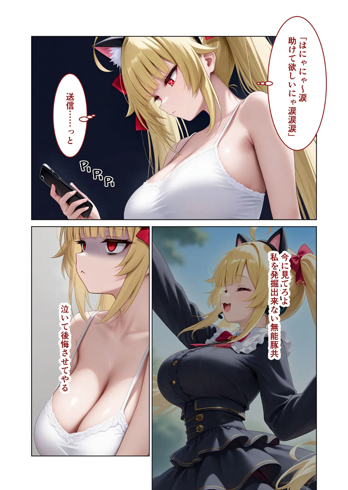 新人アイドルのエロ我慢 〜猫被りアイドルの枕チャレンジ!〜 モザイク版 7ページ