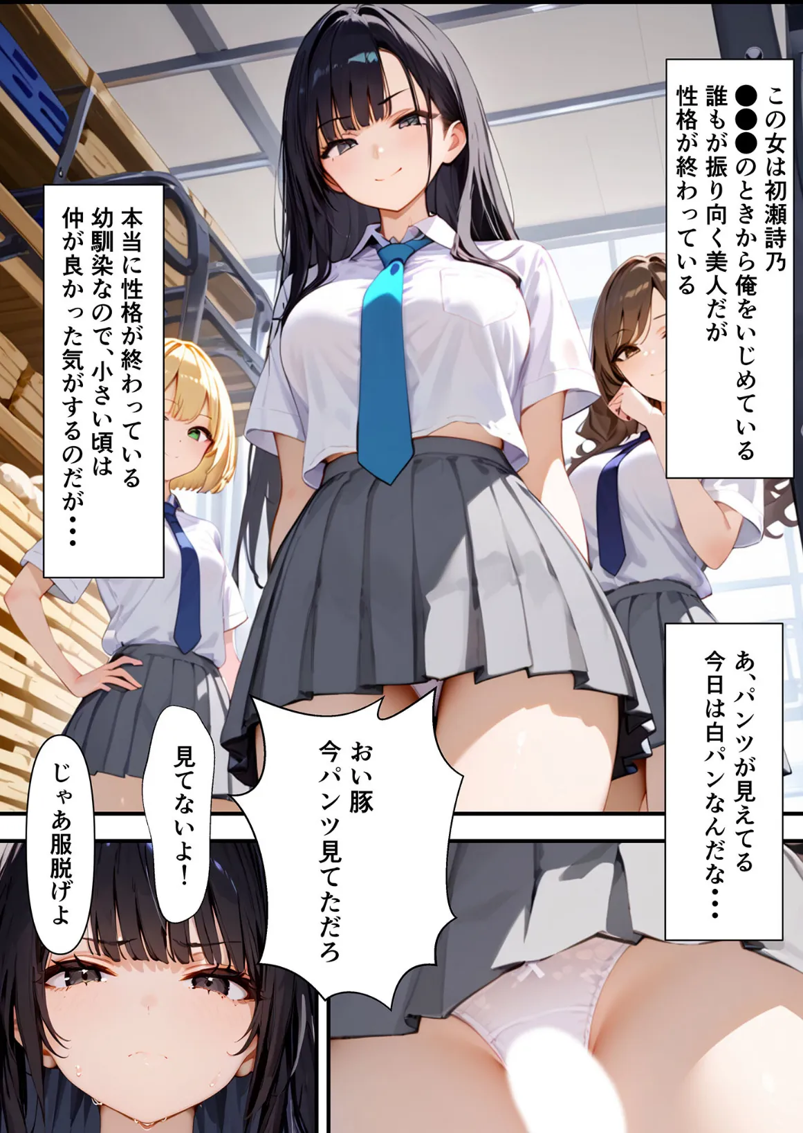 ●●アプリでいじめっ子を肉●●にする話 6ページ