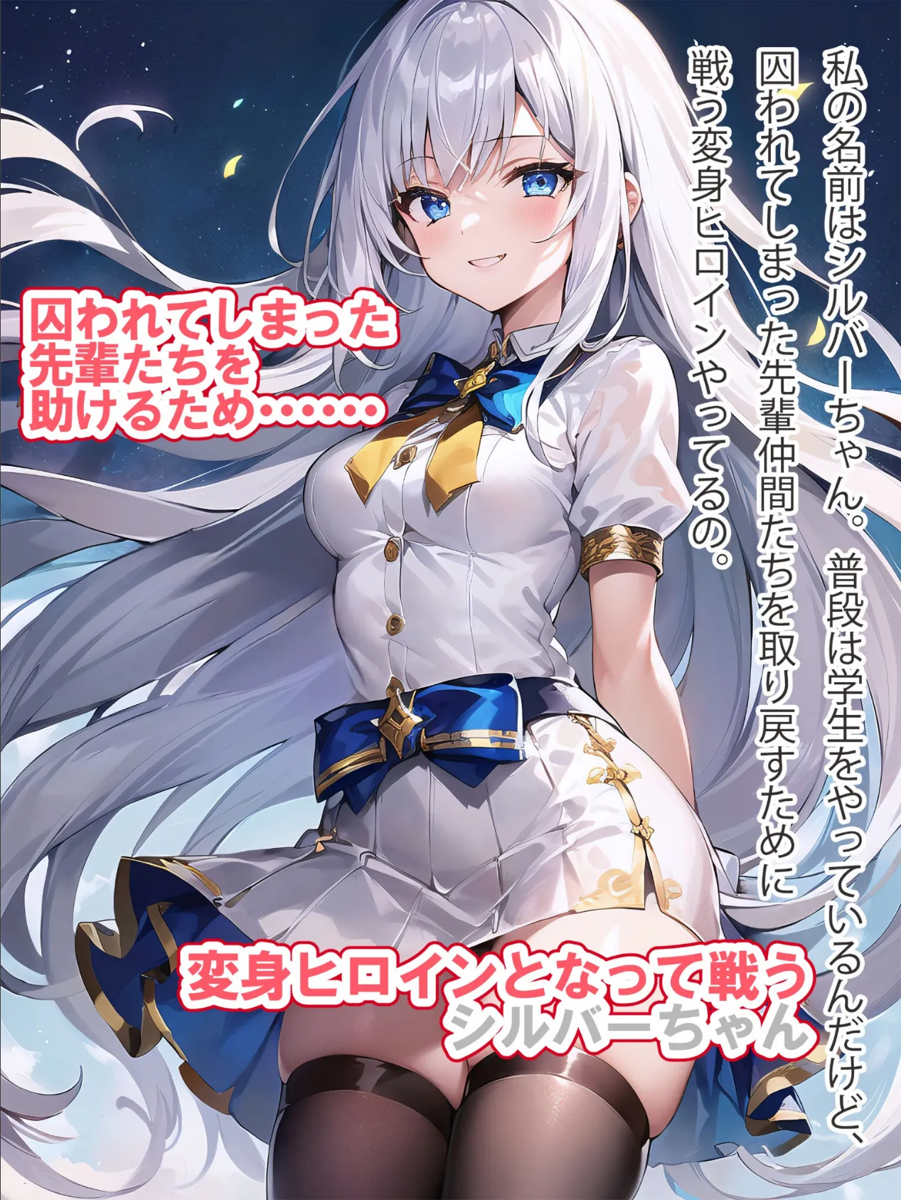 【シルバー編】禁断の悪堕ち変身ヒロイン モザイク版 3ページ