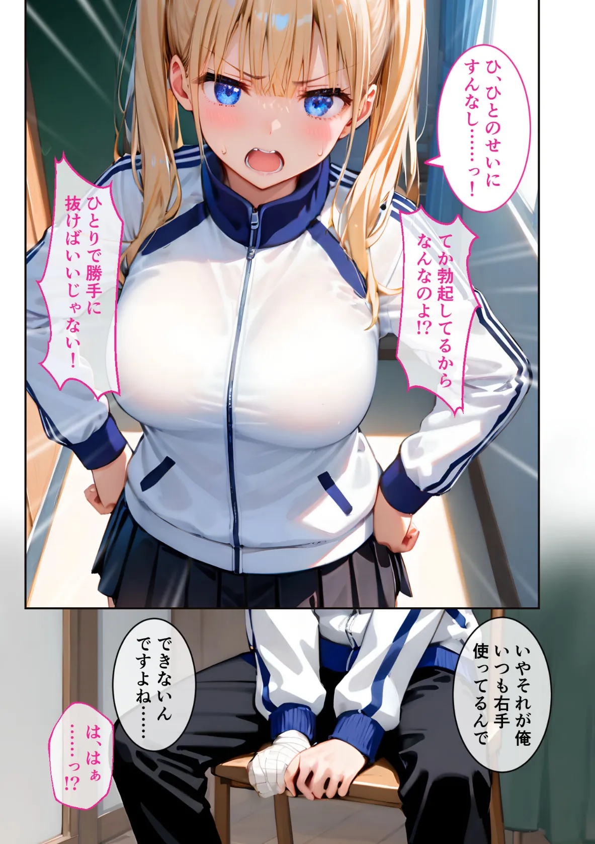 ツンデレマネージャーのオナサポえっち 〜さっさとイッてよ、ばかぁ!!〜 モザイク版 11ページ