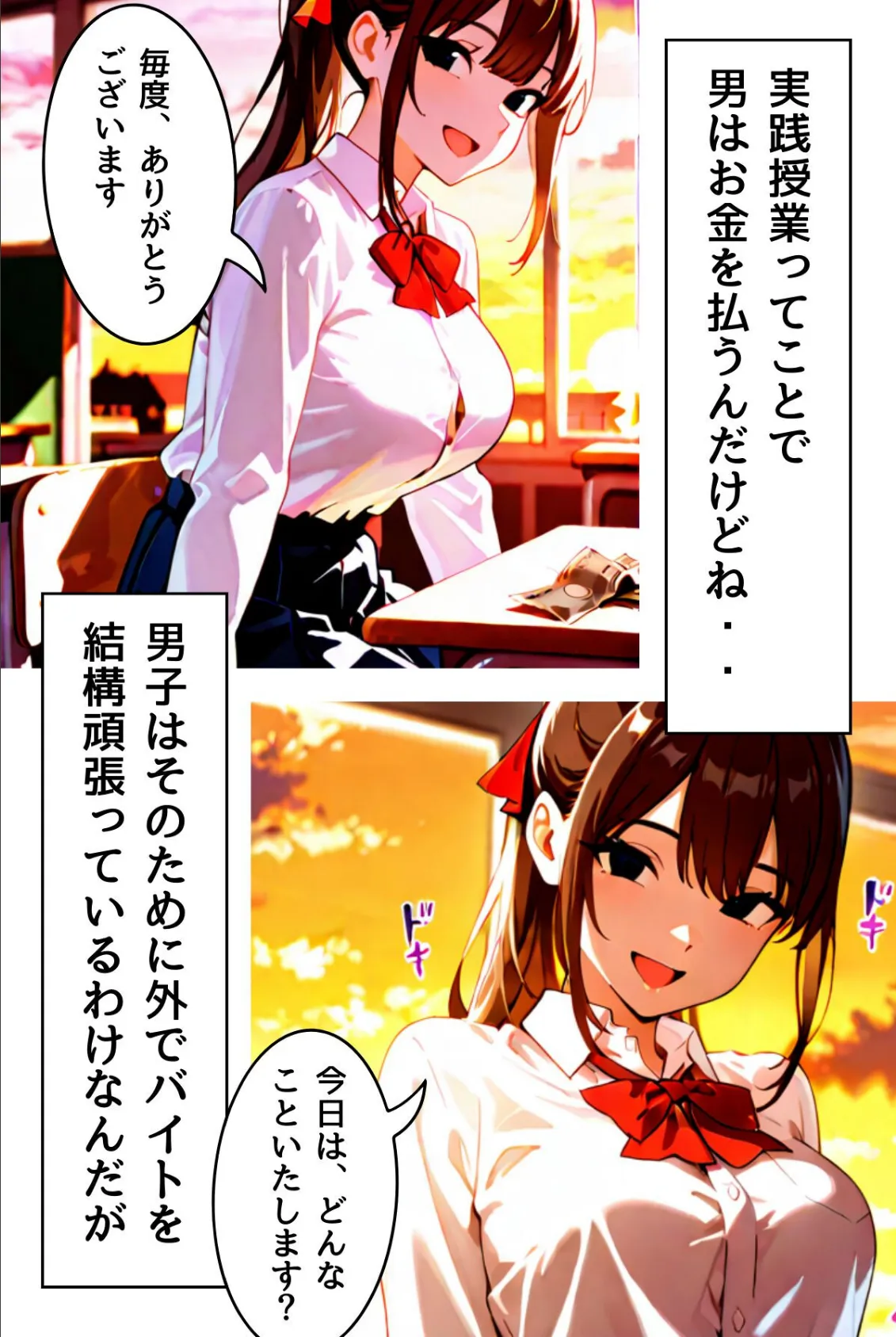 放課後性販売クラブ 商業科の実践授業（フルカラー） 12ページ