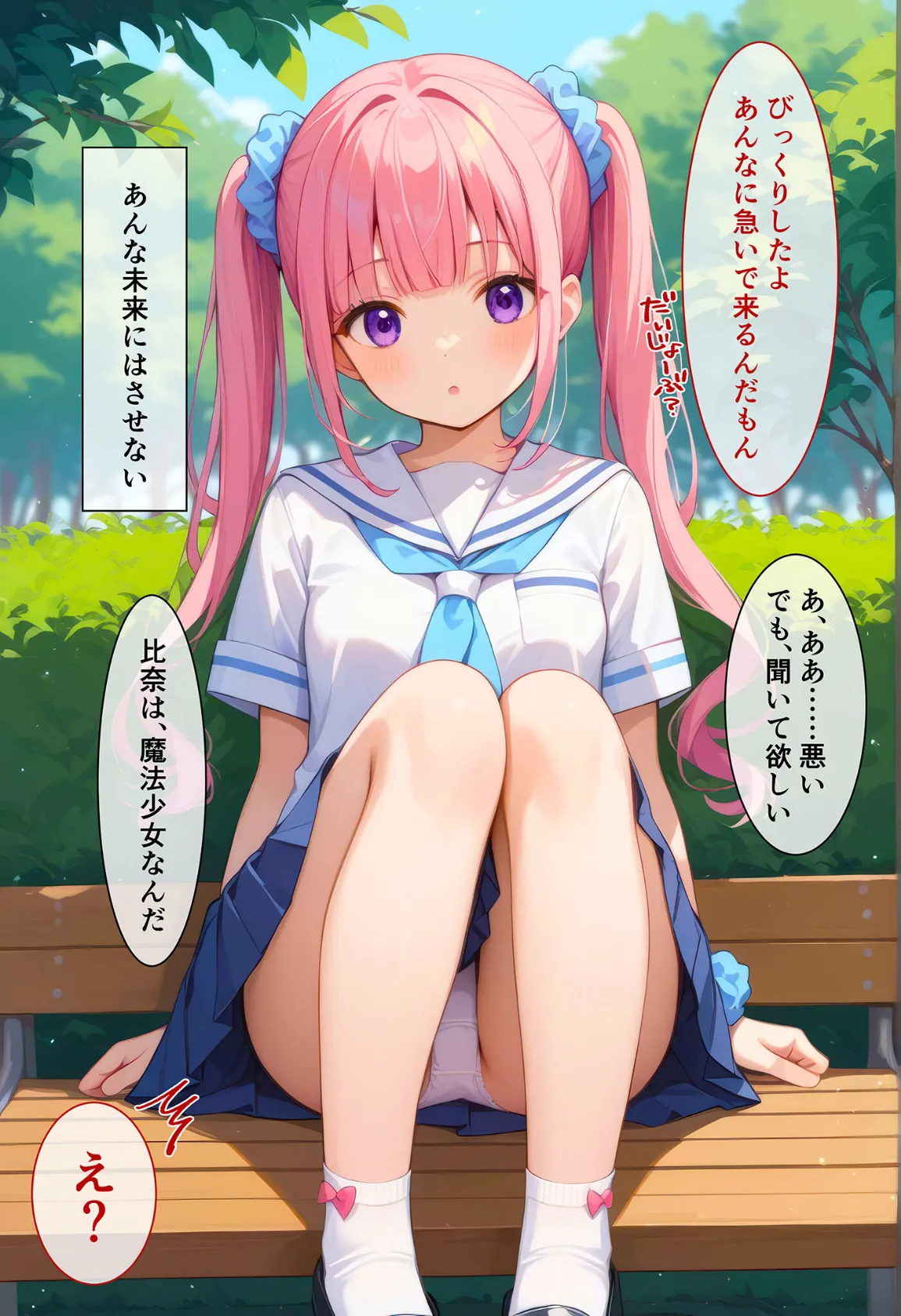 敗北魔法●●ヒナ 〜幸せな夢の中でずっとイかされちゃう〜 モザイク版 9ページ