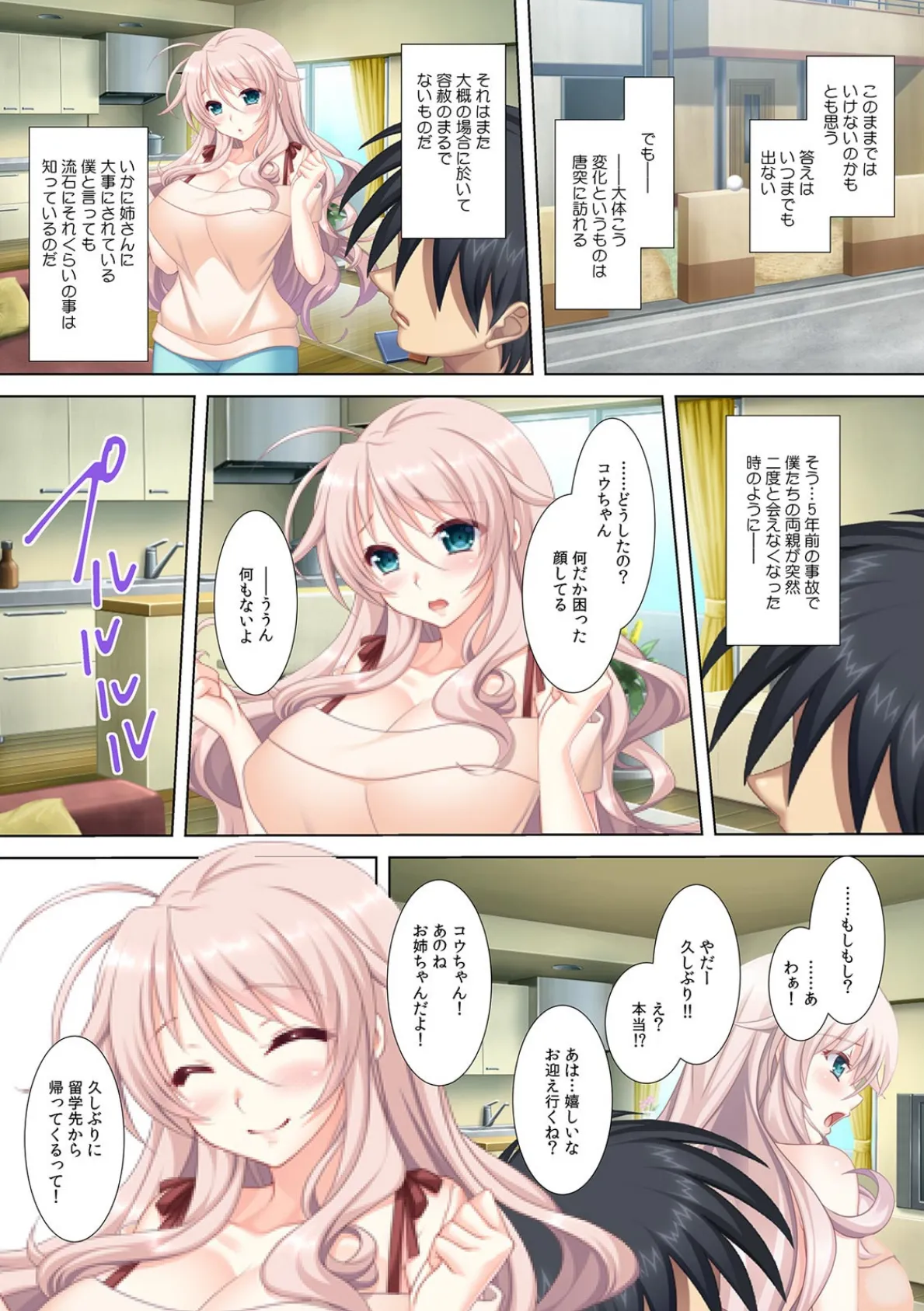 甘えすぎて姉ちゃんに挿入してた!〜弟だけど中でイイ?〜【フルカラー】 5ページ