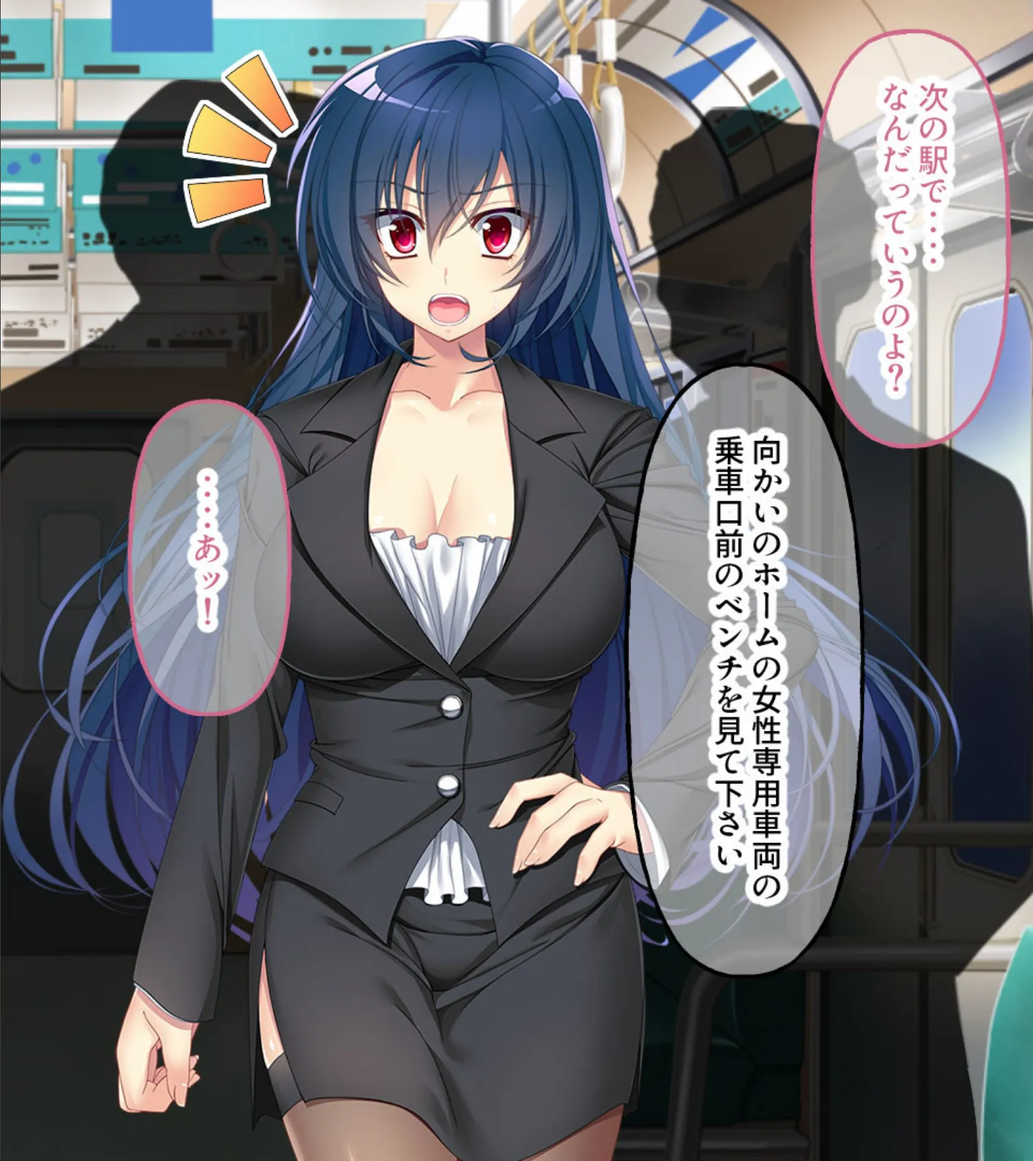 逃げ場なし!密室痴●電車 〜ガン堀り洗脳調教〜 6ページ