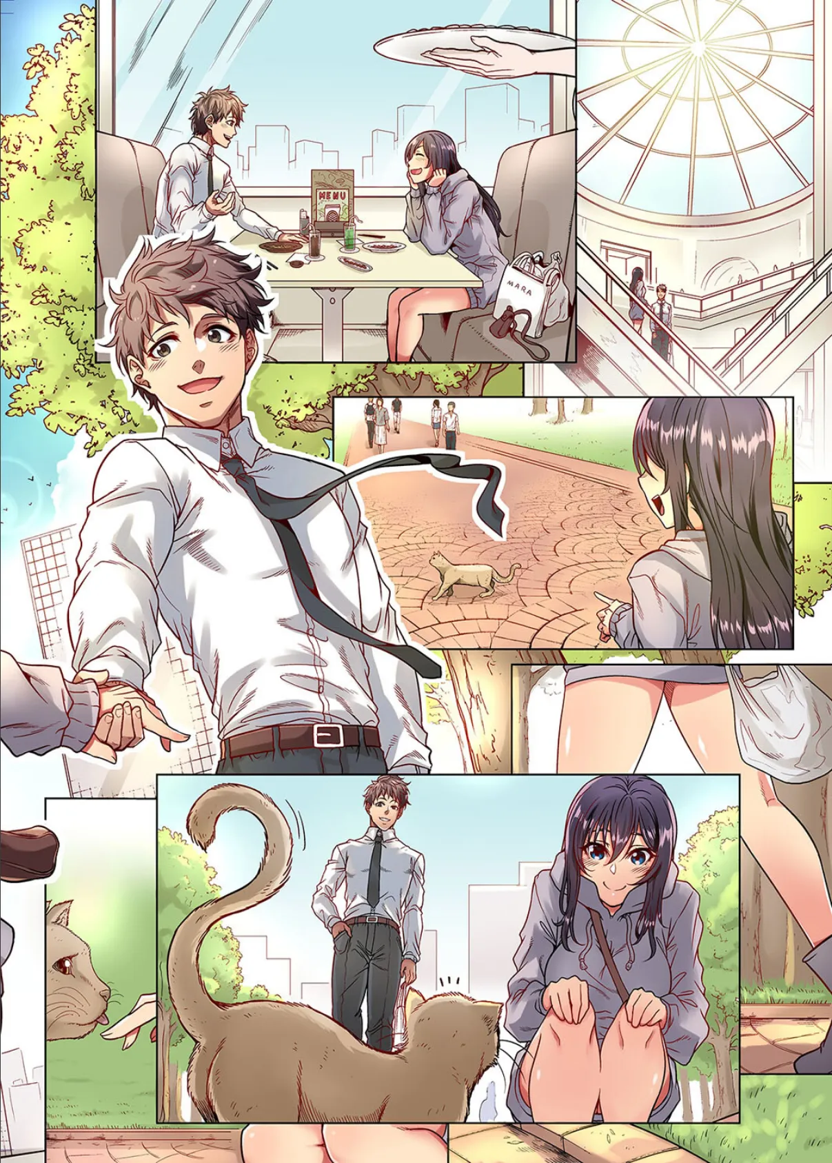 拾った家出ムスメがおっぱいをこすりつけてきた!(2) 8ページ