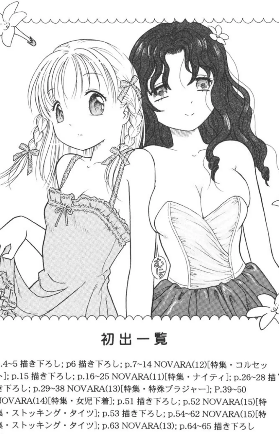 NOVARA下着図鑑 (下) 6ページ