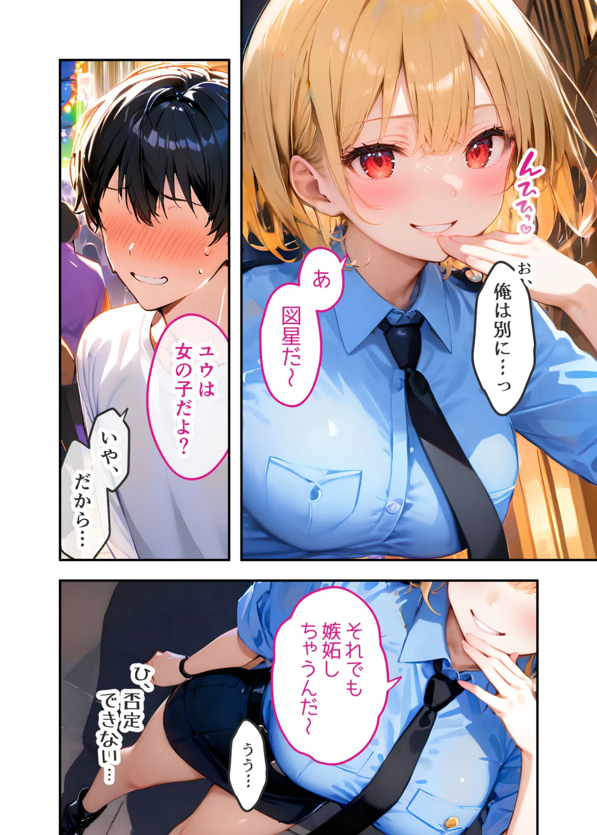 愛する義妹のえっちな罵倒 〜タイホしちゃうぞお義兄ちゃん〜 モザイク版 10ページ