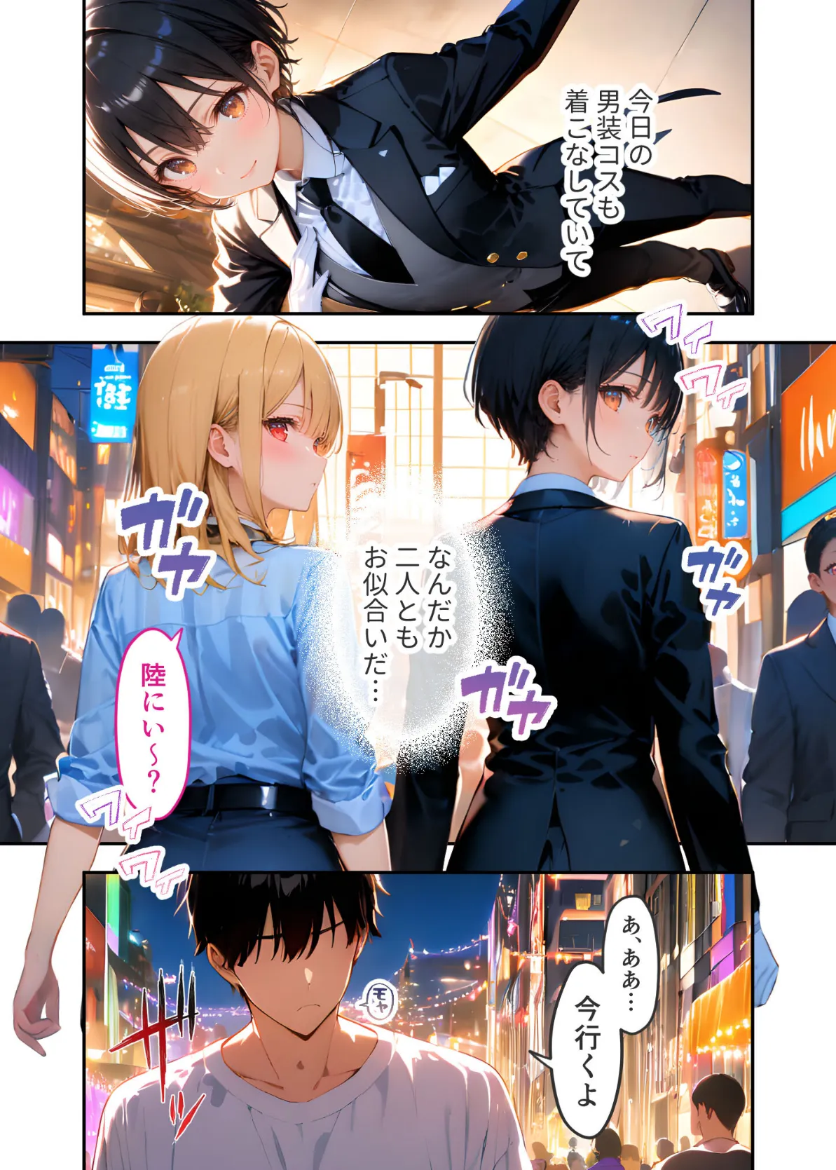 愛する義妹のえっちな罵倒 〜タイホしちゃうぞお義兄ちゃん〜 モザイク版 7ページ