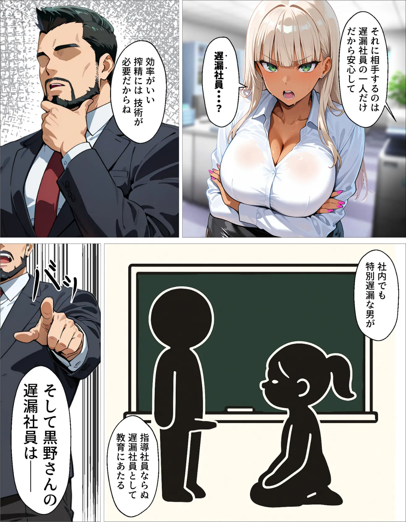 新卒の黒ギャルが「きも…」って言いながら搾精してくれる話(1) 13ページ