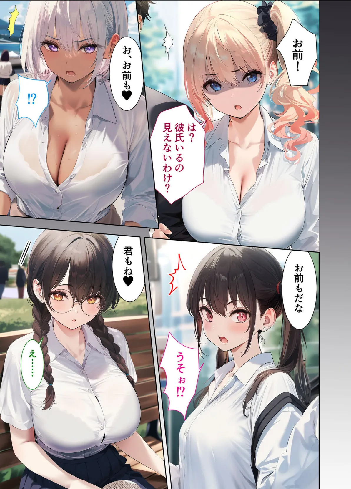 拒否権なし！絶対種付け制度 〜生意気ヒロインやり放題パック（1）〜 モザイク版 5ページ