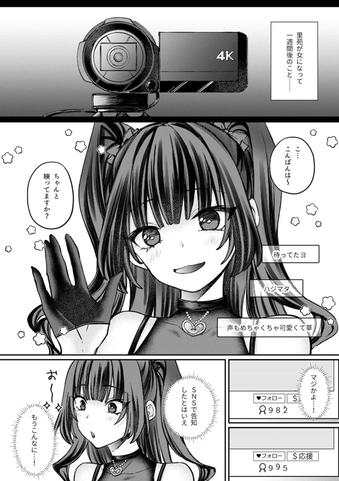 TSサキュバス 〜行き倒れのサキュバスを助けたら女体化させられました。女の子の体ってこんなに気持ちいいの!?〜(2) 4ページ