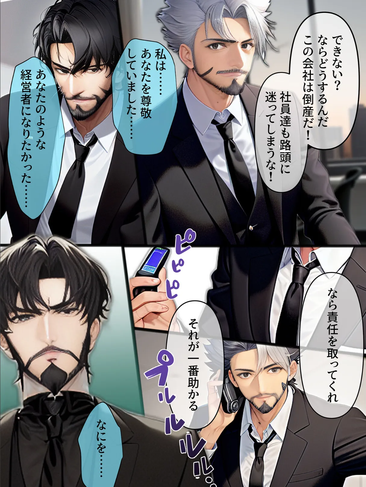 しゃちく・ざ・ふぁっく！〜信じていた社長に裏切られたのでクソ社長を自●に追い込み何も知らない娘を養子に取ってじっくりと俺好みに教育。真実を暴露しながら復讐わからせ愉悦セックスしたら精神崩壊メス堕ち性●●になりました モザイク版 7ページ