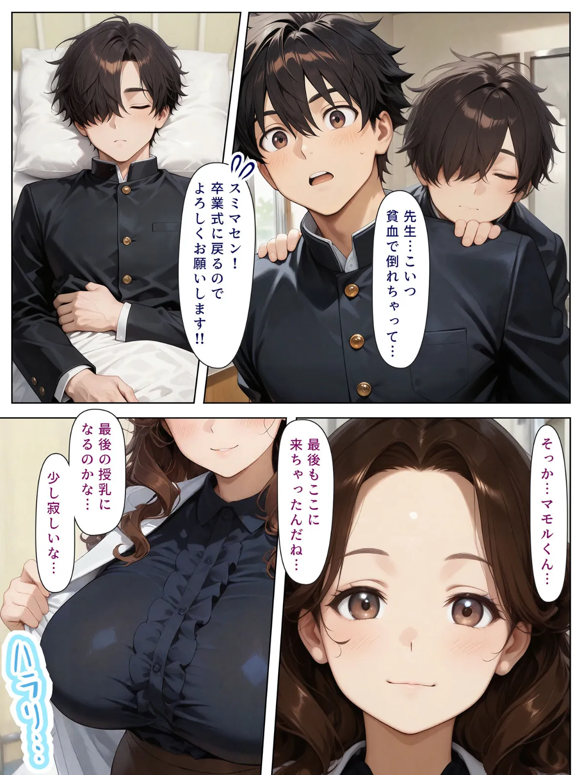 授乳保健室【卒業編酔いどれセンチメンタルはちゃめちゃセックス】 モザイク版 6ページ