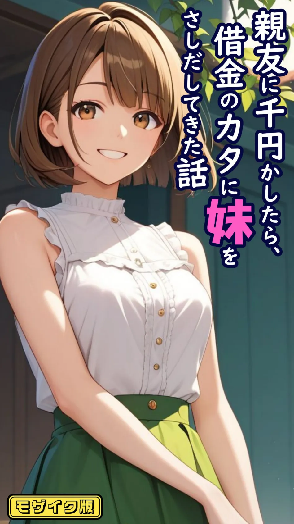 親友に千円かしたら、借金のカタに妹をさしだしてきた話 モザイク版