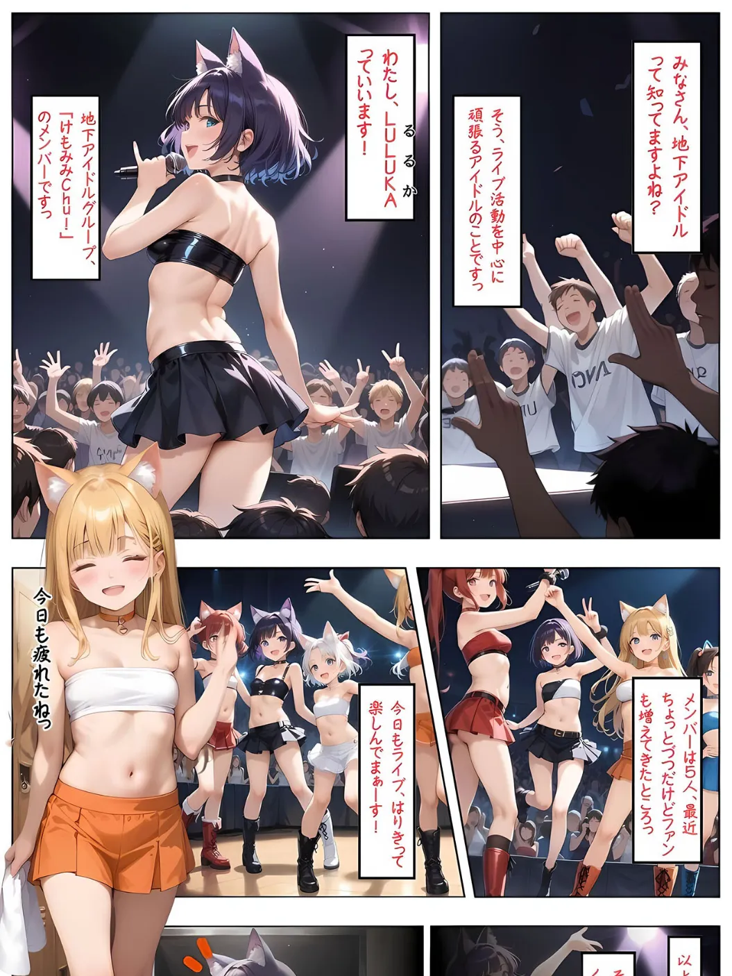 姪っ子アイドルとボクの不適切【えちえち】すぎる関係  モザイク版 3ページ