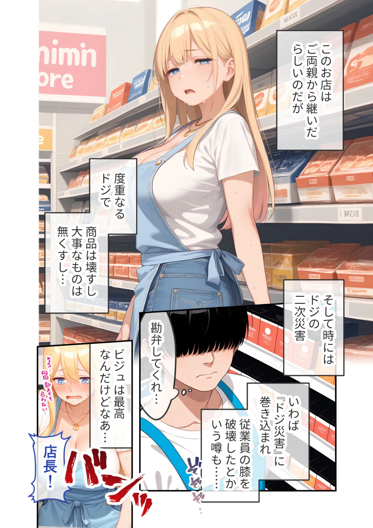 ゆるふわギャル店長のごほうびえっち 〜スタンプカードで生ハメ放題！？〜 モザイク版 10ページ