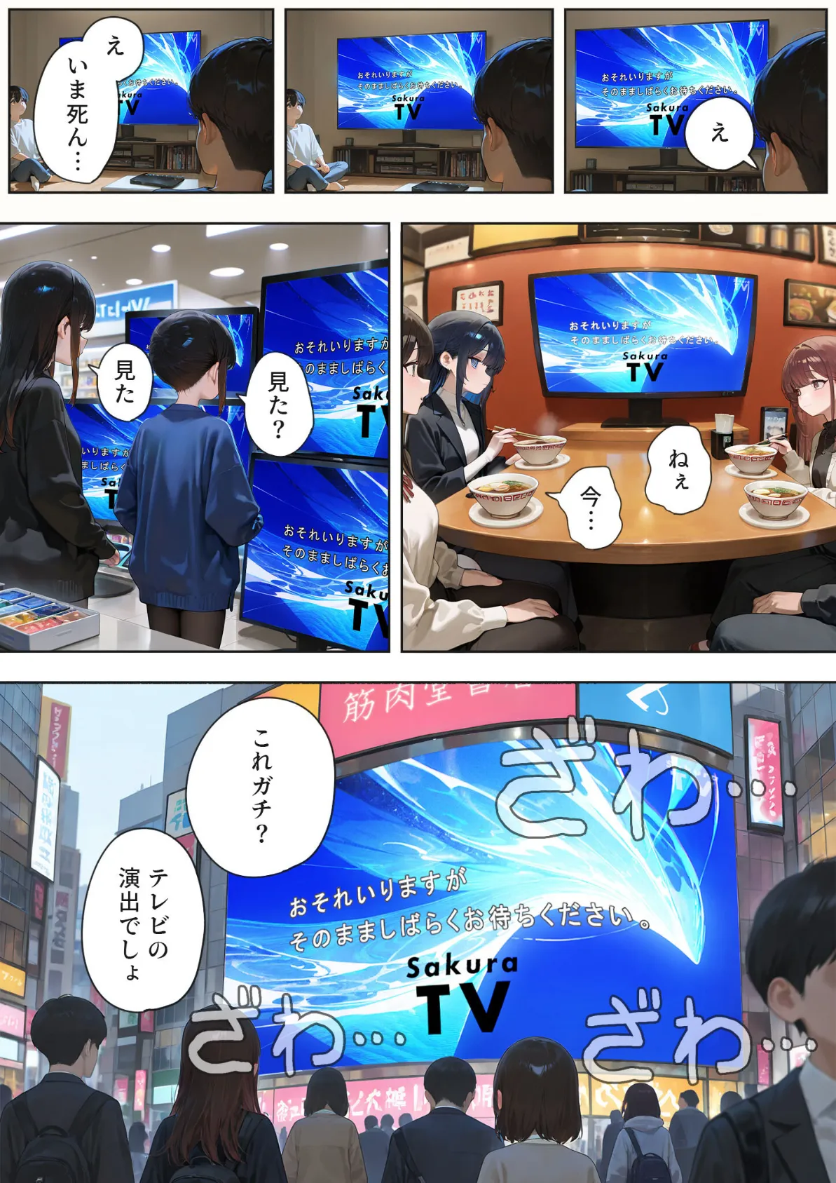 LIVEを止めるな! 〜画面の奥で●される幼馴染〜 モザイク版 5ページ