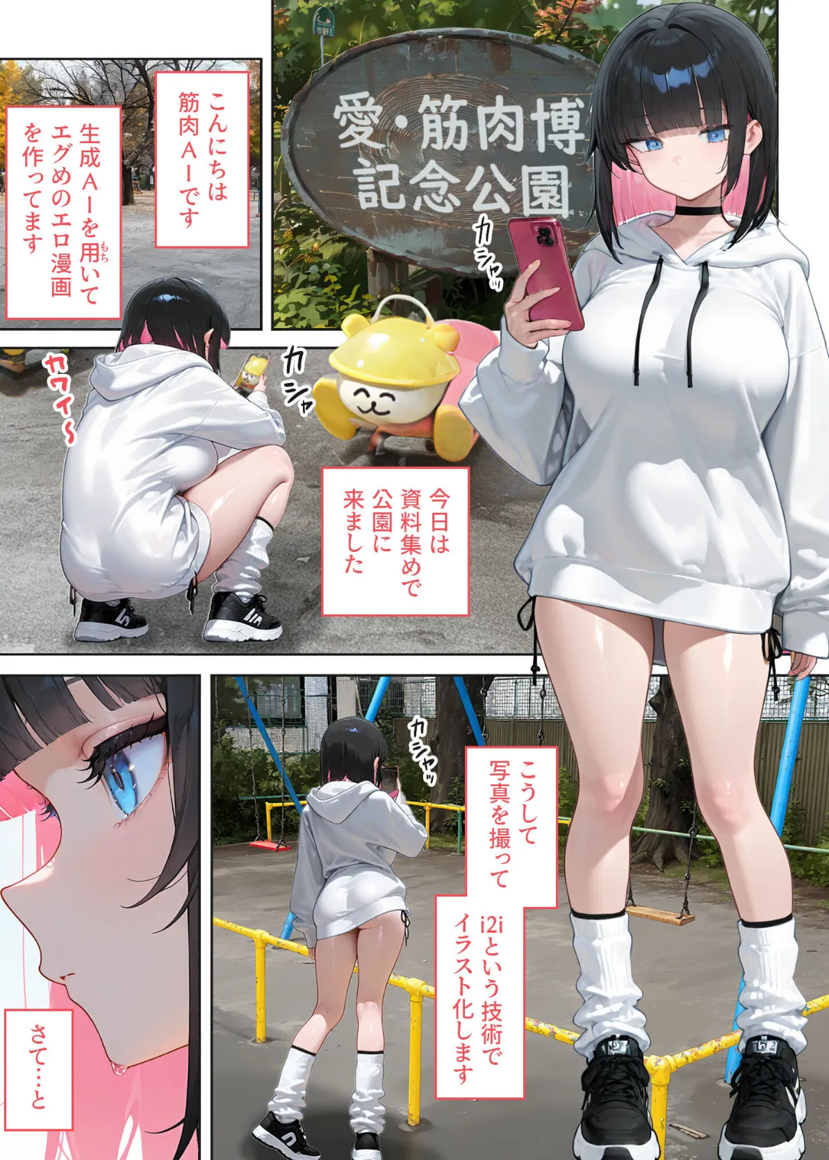 エロ漫画家の過激でキケンな突撃取材 〜お前が便所になるんだよ!〜 モザイク版 4ページ