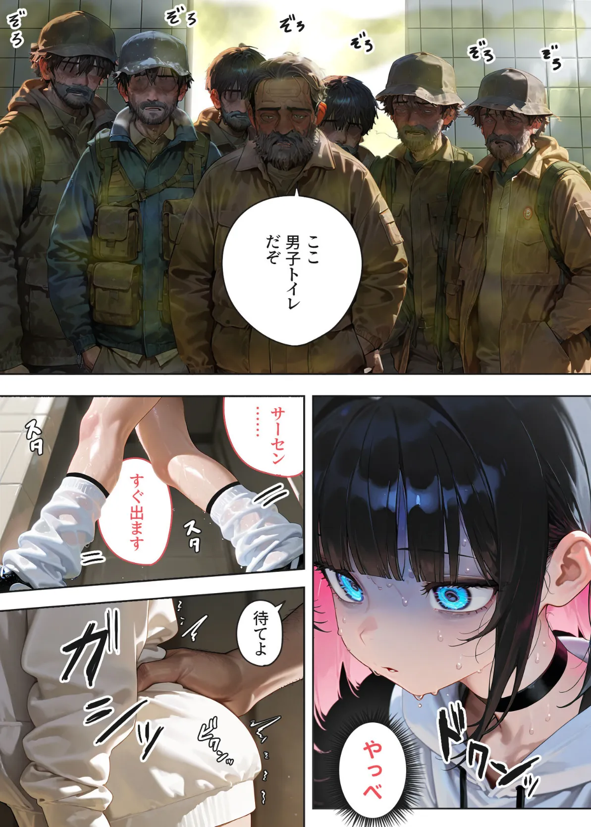 エロ漫画家の過激でキケンな突撃取材 〜お前が便所になるんだよ!〜 モザイク版 8ページ